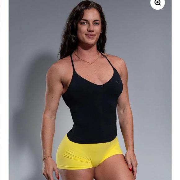 Violate The Dress Code Tease Tank, NWT, Black Sports Tank, Small - Picture 2 of 6